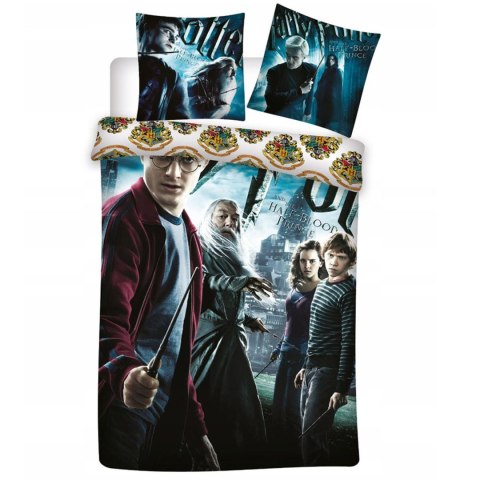 Pościel bawełna 135x200+1p80x80 Harry Potter Aptex Pościel bawełna 135x200+1p80x80 Harry Potter Aptex