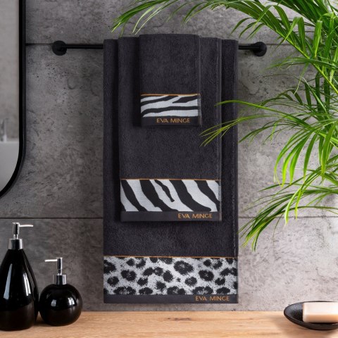 RĘCZNIK EVA 22 50 X 90 CM CZARNY EUROFIRANY RĘCZNIK EVA 22 50 X 90 CM CZARNY EUROFIRANY
