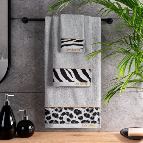 RĘCZNIK EVA 22 50 X 90 CM SREBRNY EUROFIRANY RĘCZNIK EVA 22 50 X 90 CM SREBRNY EUROFIRANY