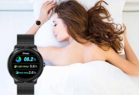 Smartwatch Damski RUBICON RNBE66 Black SMARUB124 Smartwatch Damski RUBICON RNBE66 Black SMARUB124