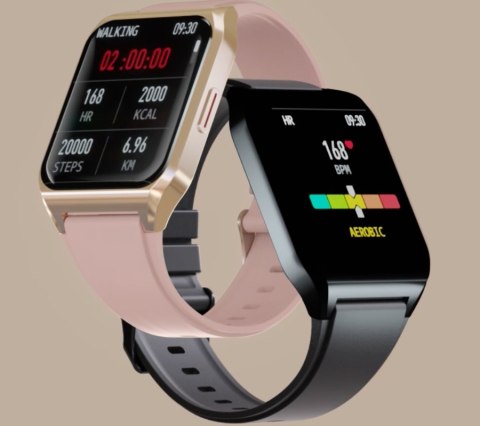 Smartwatch Damski RUBICON RNCE89 Gold Rose SMARUB163 Smartwatch Damski RUBICON RNCE89 Gold Rose SMARUB163