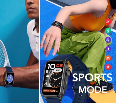 Smartwatch Damski RUBICON RNCF06 Black SMARUB215 Smartwatch Damski RUBICON RNCF06 Black SMARUB215