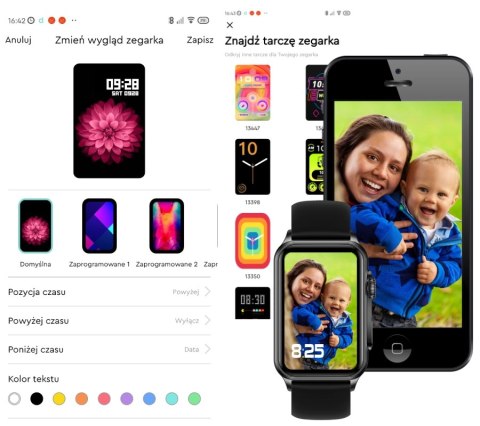 Smartwatch Damski RUBICON RNCF06 Black SMARUB215 Smartwatch Damski RUBICON RNCF06 Black SMARUB215