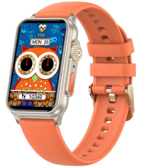 Smartwatch Damski RUBICON RNCF06 Tytan/Orange SMARUB221 Smartwatch Damski RUBICON RNCF06 Tytan/Orange SMARUB221