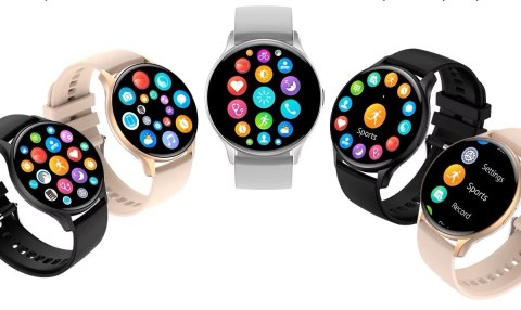 Smartwatch Damski RUBICON RNCF11 Silver/Grey SMARUB242 Smartwatch Damski RUBICON RNCF11 Silver/Grey SMARUB242