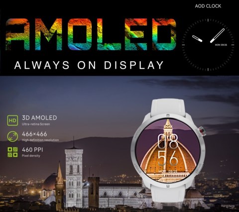 Smartwatch Damski RUBICON RNCF14 Rose Gold/White SMARUB251 Smartwatch Damski RUBICON RNCF14 Rose Gold/White SMARUB251