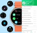 Smartwatch Damski RUBICON RNCF15 Tytan/Light Latte SMARUB260