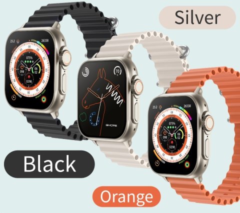 Smartwatch Męski RUBICON RNCF17 Tytan/Black SMARUB268 Smartwatch Męski RUBICON RNCF17 Tytan/Black SMARUB268