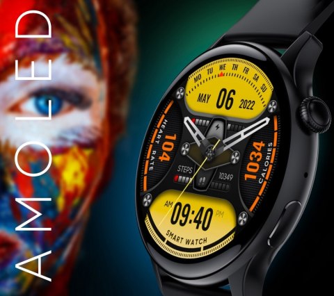 Smartwatch RUBICON RNCF10 Black SMARUB237 Smartwatch RUBICON RNCF10 Black SMARUB237