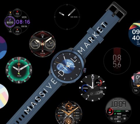 Smartwatch RUBICON RNCF14 Silver/White SMARUB252 Smartwatch RUBICON RNCF14 Silver/White SMARUB252