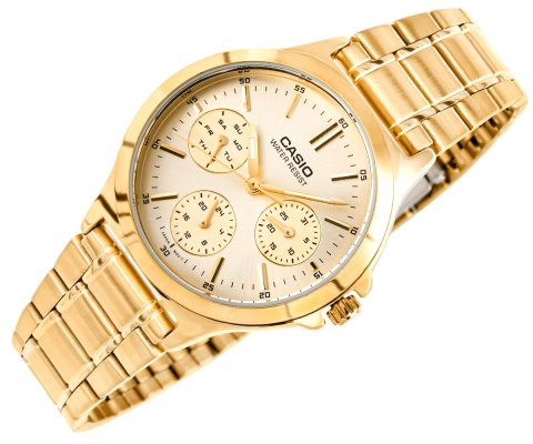 Zegarek Damski CASIO LTP-V300G-9AUDF + BOX Zegarek Damski CASIO LTP-V300G-9AUDF + BOX