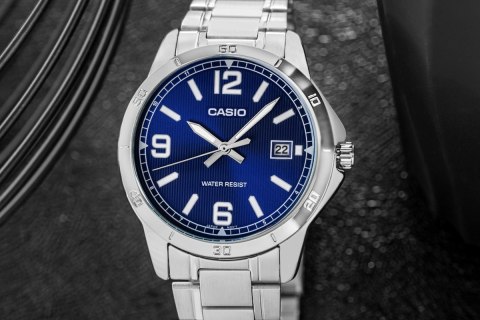 Zegarek Męski CASIO MTP-V004D-2BUDF + BOX Zegarek Męski CASIO MTP-V004D-2BUDF + BOX