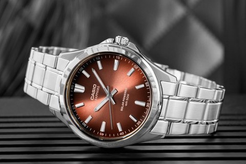 Zegarek Męski CASIO Solar MTS-RS100D-5ADF + BOX Zegarek Męski CASIO Solar MTS-RS100D-5ADF + BOX