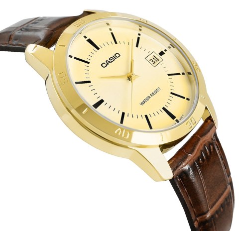 Zegarek Męski Casio MTP-V004GL-9AUDF + BOX Zegarek Męski Casio MTP-V004GL-9AUDF + BOX