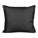 Poszewka satyna bawełna CIZGILI BLACK/50x60. Darymex