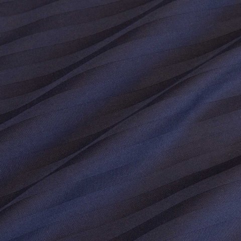 Poszewka satyna bawełna CIZGILI NAVY BLUE/50x60. Darymex Poszewka satyna bawełna CIZGILI NAVY BLUE/50x60. Darymex
