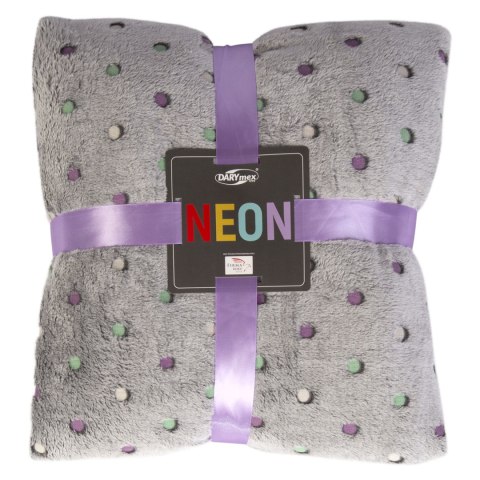 Koc NEON/antracyt/150x200 (promocja) Darymex Koc NEON/antracyt/150x200 (promocja) Darymex