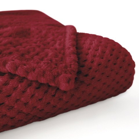 Koc żakardowy AMORRO/BORDO/150x200 Darymex Koc żakardowy AMORRO/BORDO/150x200 Darymex