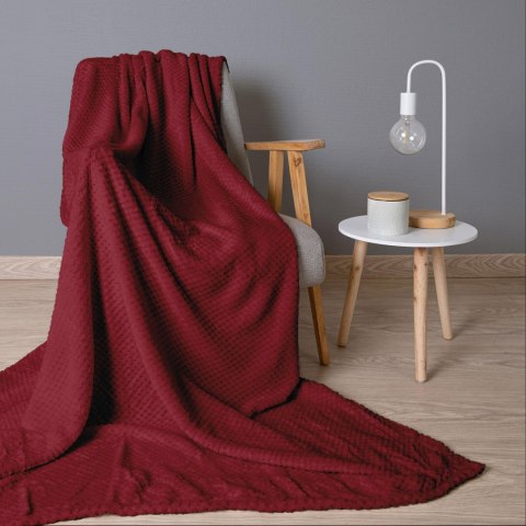 Koc żakardowy AMORRO/BORDO/150x200 Darymex Koc żakardowy AMORRO/BORDO/150x200 Darymex