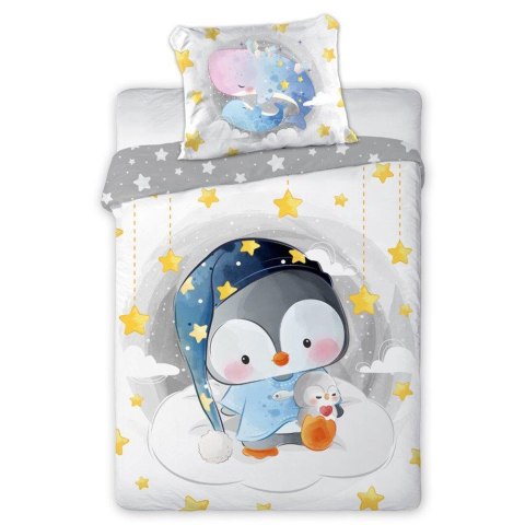 Pościel bawełna 100x135 + 40x60 Pingwinek Faro Pościel bawełna 100x135 + 40x60 Pingwinek Faro