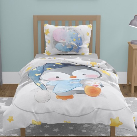 Pościel bawełna 100x135 + 40x60 Pingwinek Faro Pościel bawełna 100x135 + 40x60 Pingwinek Faro