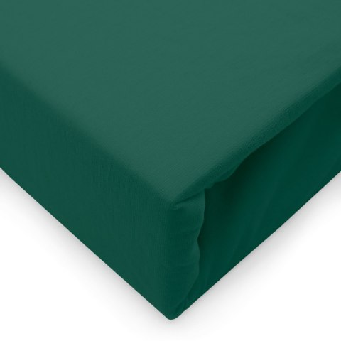 Prześcieradło jersey elastan z gumką GREEN/ZIELONY/220x200x30 Darymex Prześcieradło jersey elastan z gumką GREEN/ZIELONY/220x200x30 Darymex