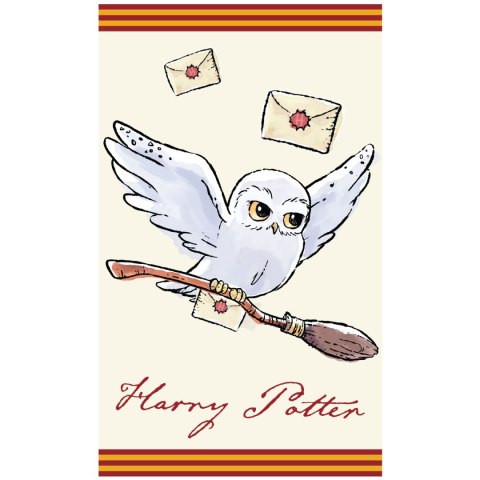 Ręcznik przedszkolny dla dziecka 30x50 Harry Potter Hedwiga Carbotex Ręcznik przedszkolny dla dziecka 30x50 Harry Potter Hedwiga Carbotex