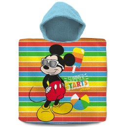 Ręcznik bawełniany ponczo 60x120 Myszka Mickey Euroswan