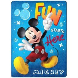 Koc polarowy 100x140 Myszka Mickey Aptex