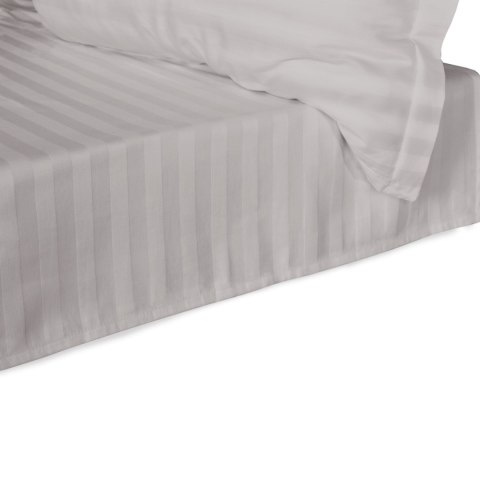 Prześcieradło satyna bambusowo-bawełniana STRIPE GREY/160x240 Darymex Prześcieradło satyna bambusowo-bawełniana STRIPE GREY/160x240 Darymex