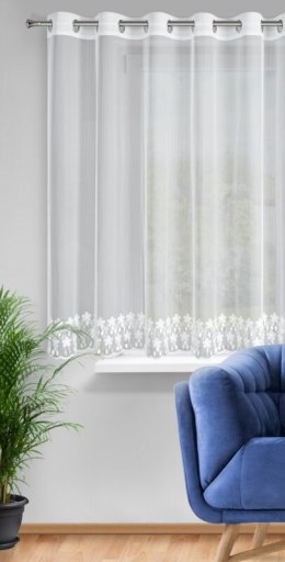FIRANA GOTOWA SADIE 300 X 150 CM BIAŁY EUROFIRANY