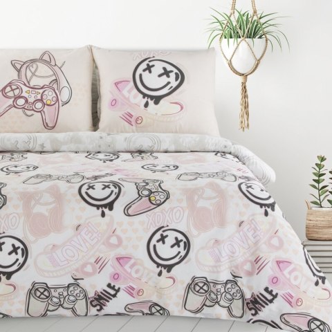 POŚCIEL BAWEŁNIANA D91 KID 17 140 X 200 CM BIAŁY EUROFIRANY POŚCIEL BAWEŁNIANA D91 KID 17 140 X 200 CM BIAŁY EUROFIRANY