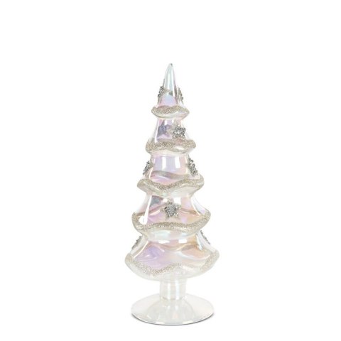 FIGURKA ŚWIATECZNA SZ161C FI 10 X 24 CM TRANSPARENTNY EUROFIRANY FIGURKA ŚWIATECZNA SZ161C FI 10 X 24 CM TRANSPARENTNY EUROFIRANY
