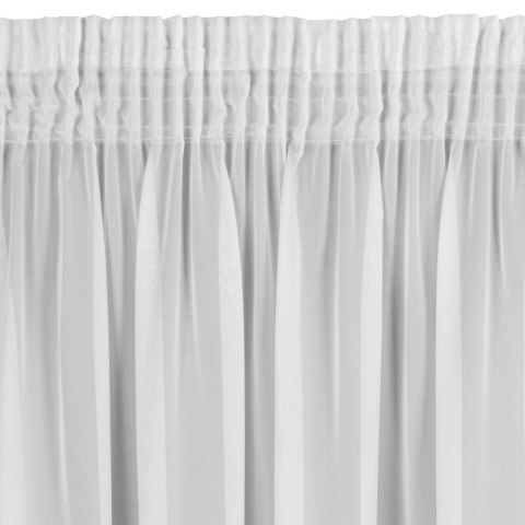 FIRANA GOTOWA ARLETA NA TAŚMIE 135 X 270 CM BIAŁY EUROFIRANY FIRANA GOTOWA ARLETA NA TAŚMIE 135 X 270 CM BIAŁY EUROFIRANY