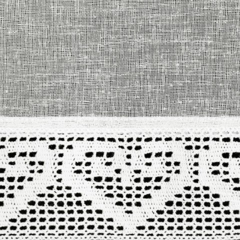 FIRANA GOTOWA GABI NA TAŚMIE 150 X 30 CM KREMOWY EUROFIRANY FIRANA GOTOWA GABI NA TAŚMIE 150 X 30 CM KREMOWY EUROFIRANY