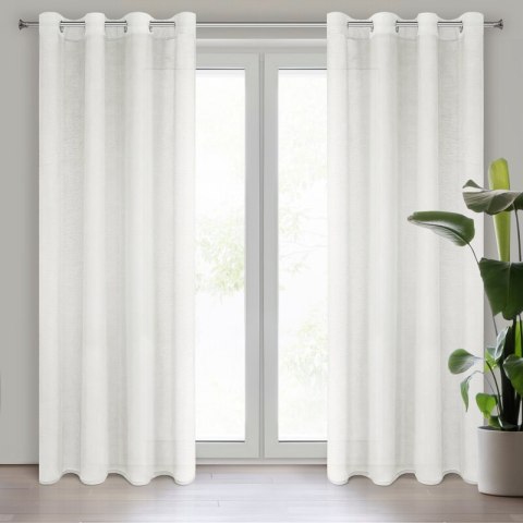 FIRANA GOTOWA REBECCA 140 X 250 CM KREMOWY EUROFIRANY FIRANA GOTOWA REBECCA 140 X 250 CM KREMOWY EUROFIRANY