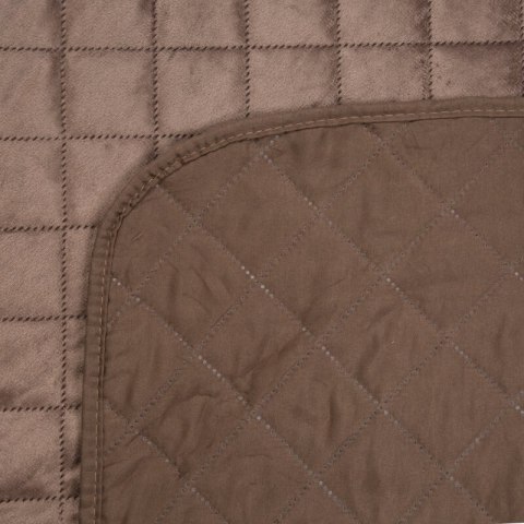 NARZUTA D91 LUIZ 5 70 X 160 CM CIEMNOBEŻOWY EUROFIRANY NARZUTA D91 LUIZ 5 70 X 160 CM CIEMNOBEŻOWY EUROFIRANY
