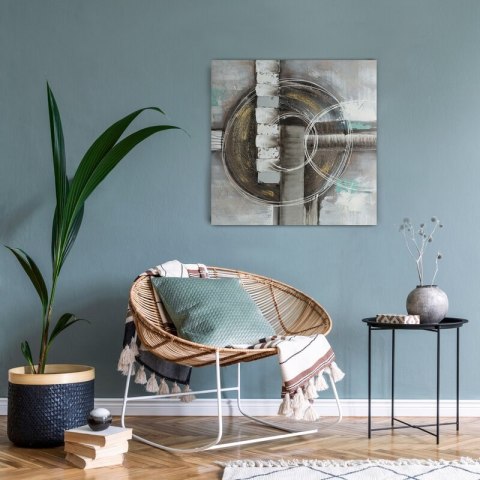 OBRAZ 555B 80 X 80 CM BEŻOWY EUROFIRANY OBRAZ 555B 80 X 80 CM BEŻOWY EUROFIRANY