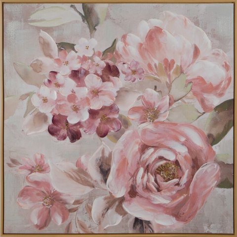OBRAZ 611 80 X 80 CM CIEMNORÓŻOWY EUROFIRANY OBRAZ 611 80 X 80 CM CIEMNORÓŻOWY EUROFIRANY