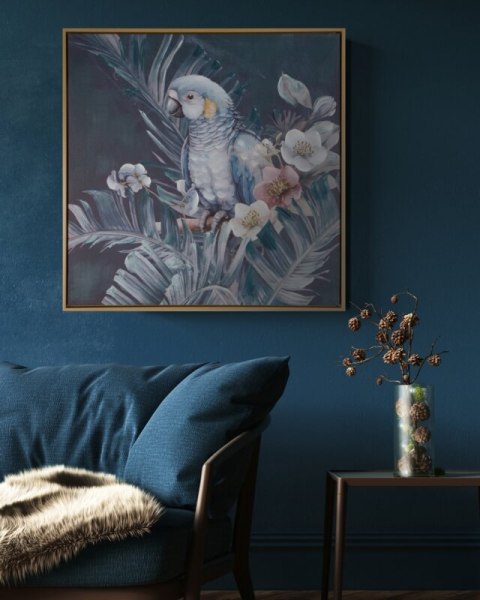 OBRAZ 619 60 X 60 CM GRANATOWY EUROFIRANY OBRAZ 619 60 X 60 CM GRANATOWY EUROFIRANY