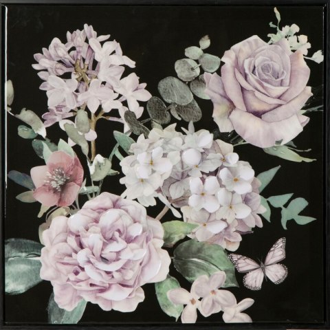 OBRAZ 621 60 X 60 CM CZARNY EUROFIRANY OBRAZ 621 60 X 60 CM CZARNY EUROFIRANY