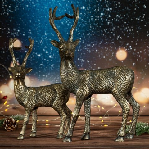 FIGURKA ŚWIATECZNA M165A 22 X 9 X 42 CM STALOWY EUROFIRANY FIGURKA ŚWIATECZNA M165A 22 X 9 X 42 CM STALOWY EUROFIRANY