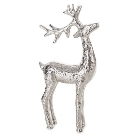 FIGURKA ŚWIATECZNA M166B 14 X 5 X 31 CM SREBRNY EUROFIRANY FIGURKA ŚWIATECZNA M166B 14 X 5 X 31 CM SREBRNY EUROFIRANY