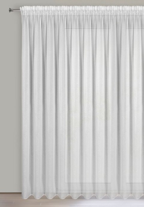 FIRANA GOTOWA TULSA NA TAŚMIE 350 X 270 CM BIAŁY EUROFIRANY FIRANA GOTOWA TULSA NA TAŚMIE 350 X 270 CM BIAŁY EUROFIRANY