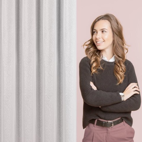FIRANA GOTOWA TULSA NA TAŚMIE 350 X 270 CM BIAŁY EUROFIRANY FIRANA GOTOWA TULSA NA TAŚMIE 350 X 270 CM BIAŁY EUROFIRANY