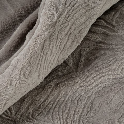 KOMPLET POŚCIELI FLANO 140 X 200 CM BEŻOWY EUROFIRANY KOMPLET POŚCIELI FLANO 140 X 200 CM BEŻOWY EUROFIRANY