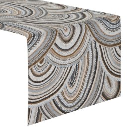 OBRUS MUMBO 40 X 140 CM BRĄZOWY EUROFIRANY