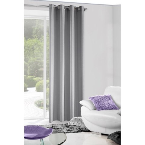 ZASŁONA GOTOWA ALENA 140 X 250 CM STALOWY EUROFIRANY ZASŁONA GOTOWA ALENA 140 X 250 CM STALOWY EUROFIRANY