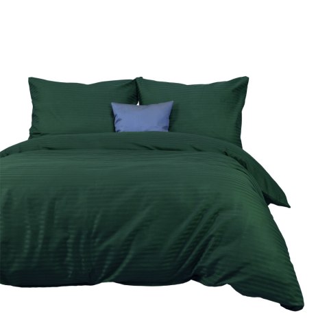 Pościel satyna bawełniana CIZGILI DARK GREEN/140x200+1posz. 70x80 EXCLUSIVE Darymex Pościel satyna bawełniana CIZGILI DARK GREEN/140x200+1posz. 70x80 EXCLUSIVE Darymex