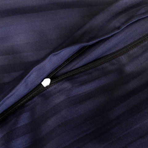 Pościel satyna bawełniana CIZGILI NAVY BLUE/140x200+1posz. 70x80 EXCLUSIVE Darymex Pościel satyna bawełniana CIZGILI NAVY BLUE/140x200+1posz. 70x80 EXCLUSIVE Darymex